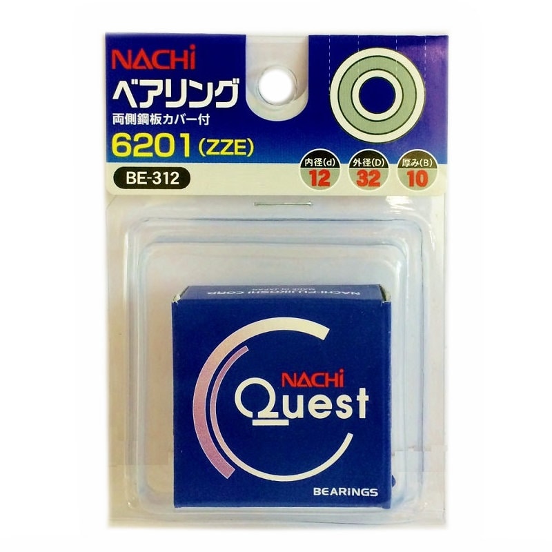 ナチ　ベアリング　６２０１　ＺＺＥ　ＢＥ－３１２