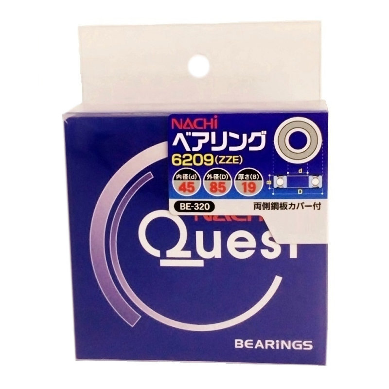 ナチ　ベアリング　６２０９　ＺＺＥ　ＢＥ－３２０