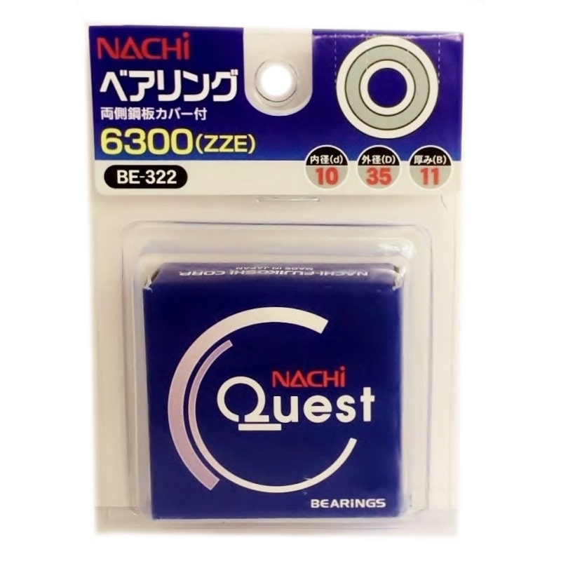 ナチ　ベアリング　６３００　ＺＺＥ　ＢＥ－３２２