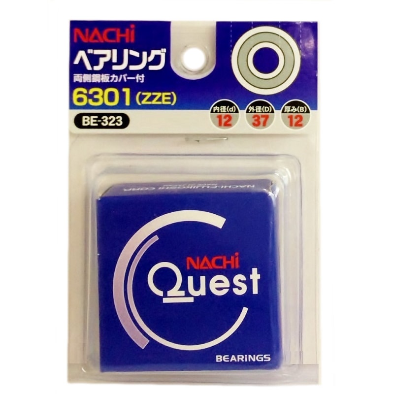 ナチ　ベアリング　６３０１　ＺＺＥ　ＢＥ－３２３