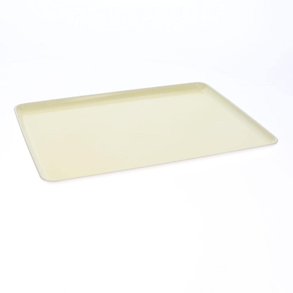 レンジ対応トレー　角　３０ｃｍ　クリーム
