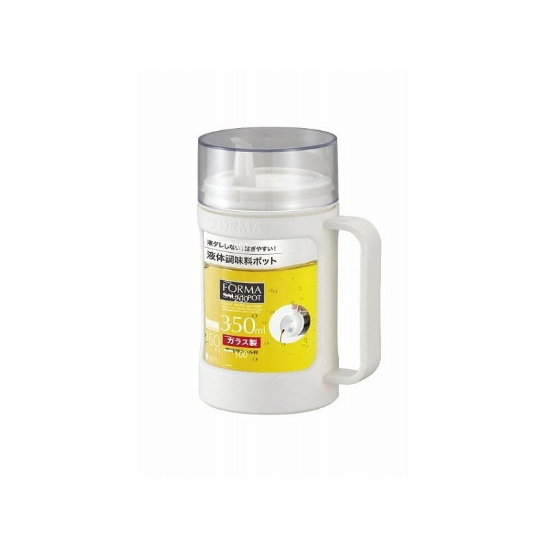 アスベル　フォルマ　ガラスポット液体用　３５０ｍＬ　ホワイト　１１３２