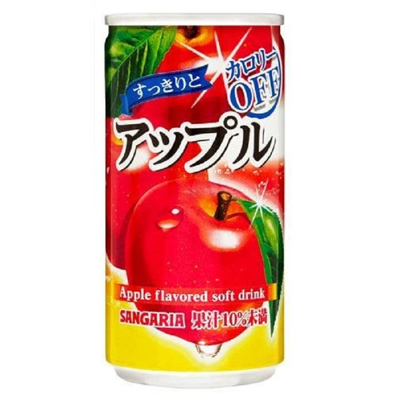 サンガリア　すっきりとアップル　１８５ｇ