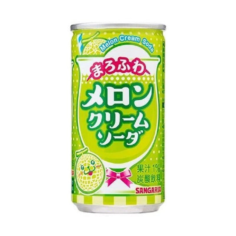 サンガリア　まろふわメロンクリームソーダ　１９０ｇ