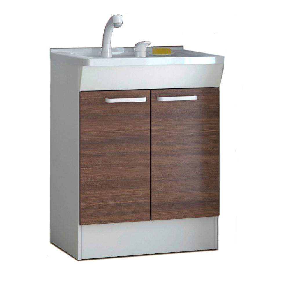 ＴＯＴＯ　化粧台（ＫＣ）　間口６００　２枚扉　ダルブラウン　ＬＤＣＬ０６０ＢＡＧＥＮ２Ｅ　一般地用