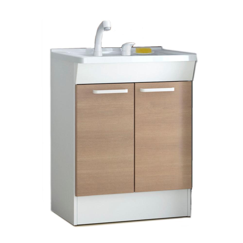 ＴＯＴＯ　化粧台（ＫＣ）　間口６００　２枚扉　ミディアムウッド　ＬＤＣＬ０６０ＢＡＧＥＮ２Ｆ　一般地用