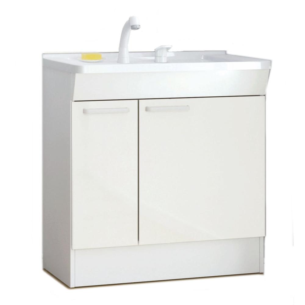 ＴＯＴＯ　化粧台（ＫＣ）　間口７５０　片引出し　シンシアホワイト　ＬＤＣＬ０７５ＢＪＧＥＳ２Ｂ　寒冷地用