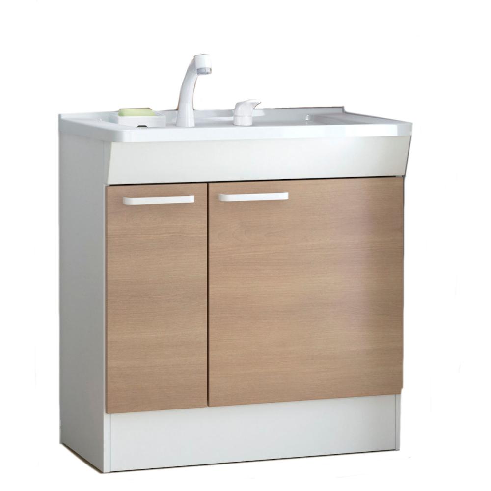 ＴＯＴＯ　化粧台（ＫＣ）　間口７５０　片引出し　ミディアムウッド　ＬＤＣＬ０７５ＢＪＧＥＳ２Ｆ　寒冷地用