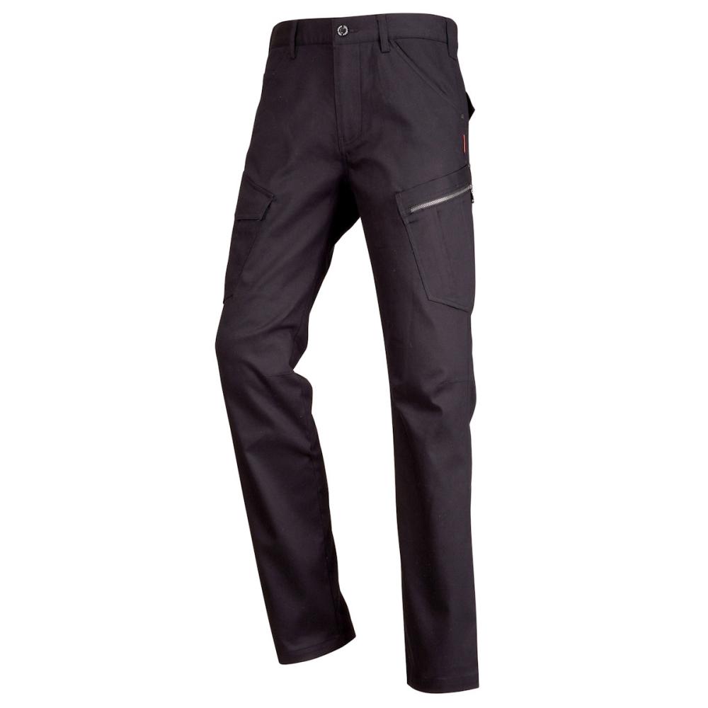 ＴＣストレッチスリムカーゴ　ブラック　ＬＬ　６８４４