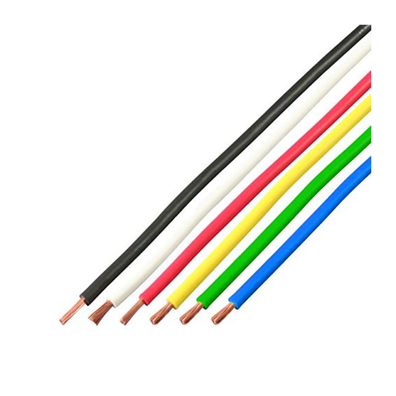 協和ハーモネット　単心ビニルコード　ＶＳＦ０．７５ＳＱ　１ｍ　６色