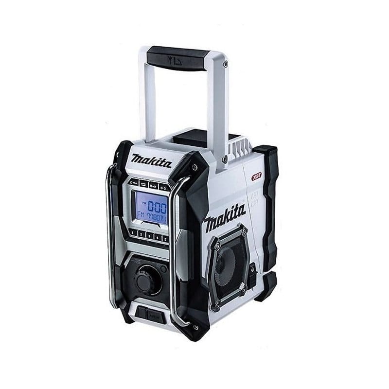 マキタ　４０Ｖｍａｘ／１８Ｖ／１４．４Ｖ／１０．８Ｖ充電式ラジオ（白）　ＭＲ００１ＧＺＷ