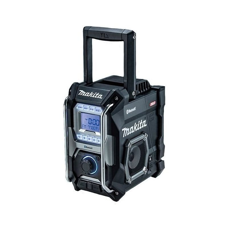マキタ　４０Ｖｍａｘ／１８Ｖ／１４．４Ｖ／１０．８Ｖ充電式ラジオ（黒）　ＭＲ００２ＧＺＢ