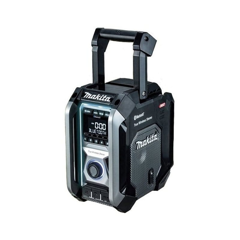 マキタ　４０Ｖｍａｘ／１８Ｖ／１４．４Ｖ／１０．８Ｖ充電式ラジオ（黒）　ＭＲ００５ＧＺＢ