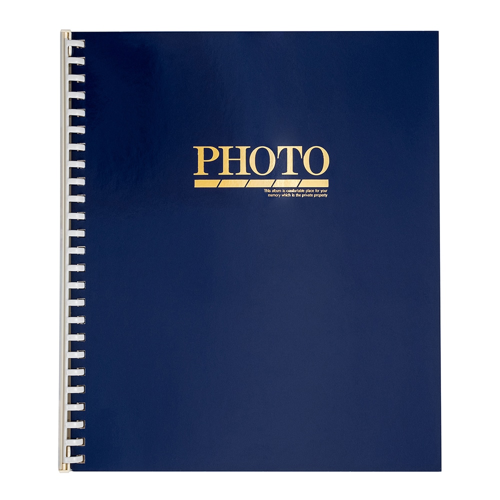 ナカバヤシ　フエルライト台紙アルバム　１５枚台紙　ブルー　アＬ－ＪＨＯ２－９１－Ｂ