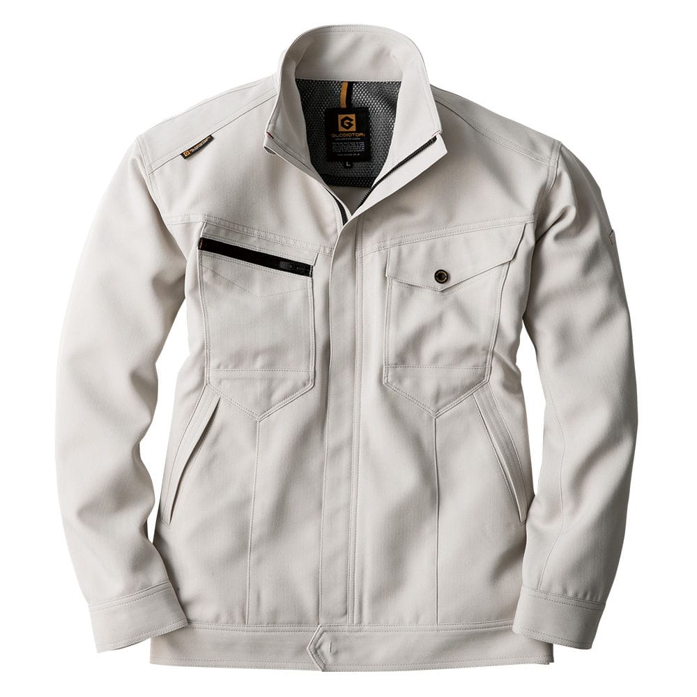 【アウトレット】　グラディエーター　裏綿ヘリンボーン　ブルゾン　グレー　Ｍ