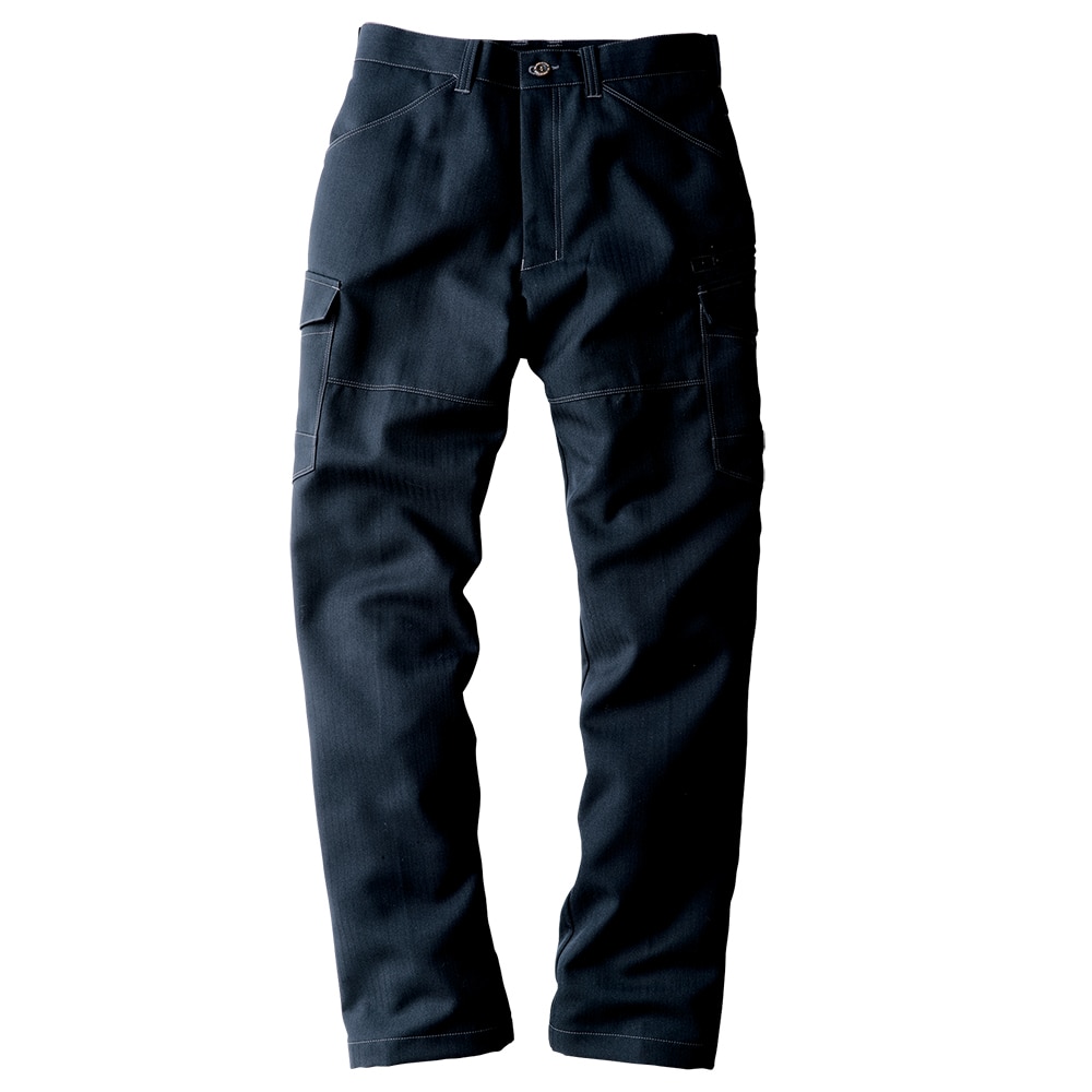 グラディエーター　裏綿ヘリンボーン　カーゴパンツ　ネイビー　１００ｃｍ