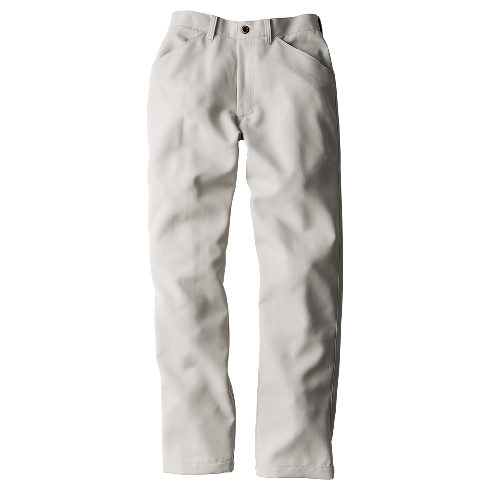 【アウトレット】　グラディエーター　裏綿ヘリンボーン　スラックス　グレー　７６ｃｍ