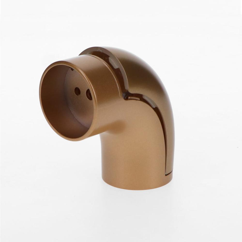 ３２ｍｍ手すり用　エンドエルボ　ゴールド　１個