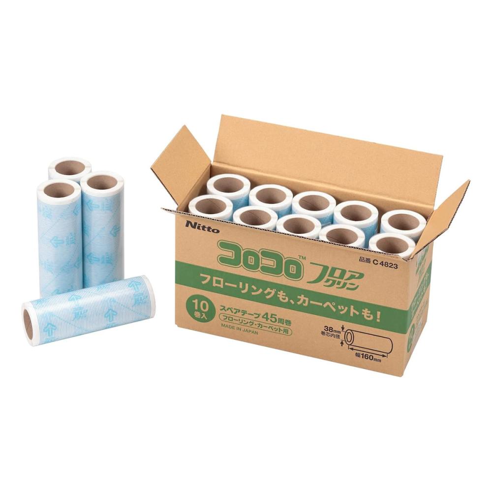 ニトムズ　コロコロ　フロア対応　４５周巻き　スペア　１０本入り