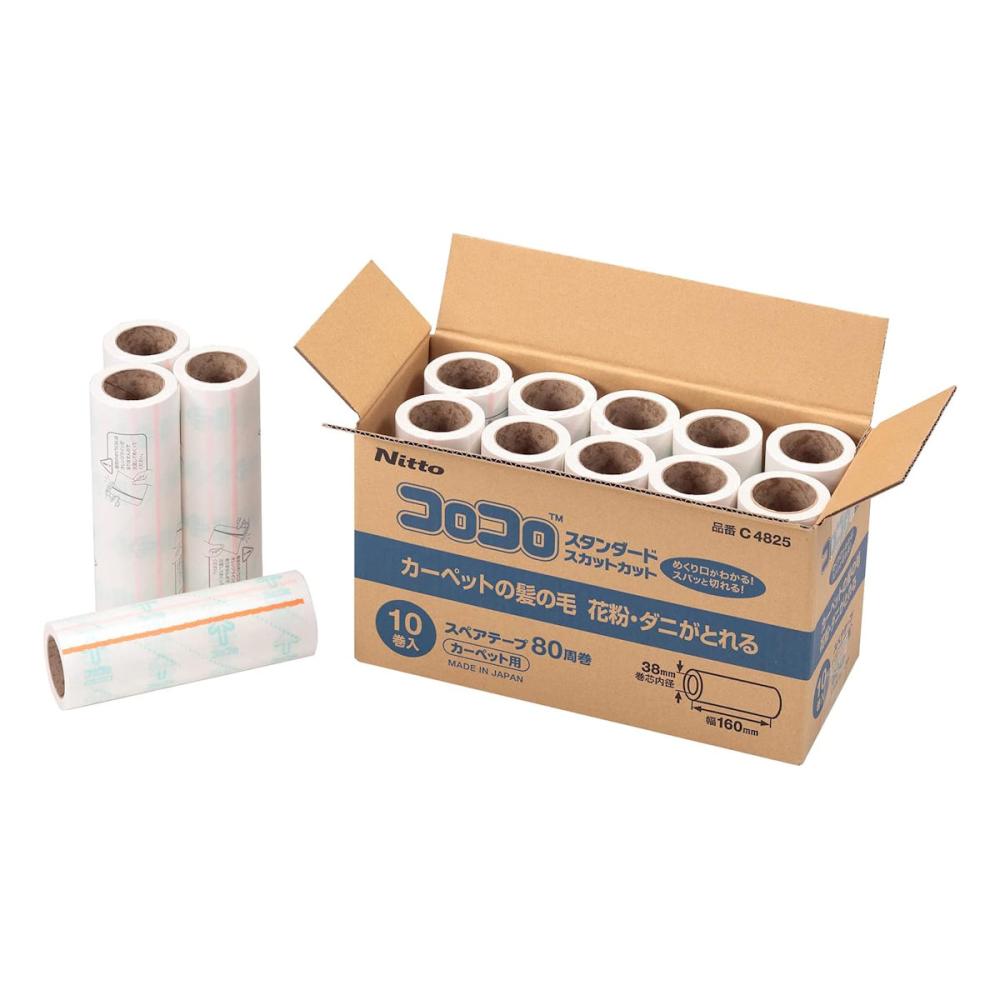 ニトムズ　コロコロ　スタンダード　８０周巻き　スペア　１０本入り