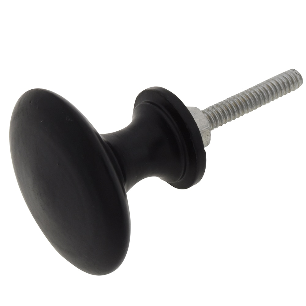 八幡ねじ　アイアンノブ　ブラック