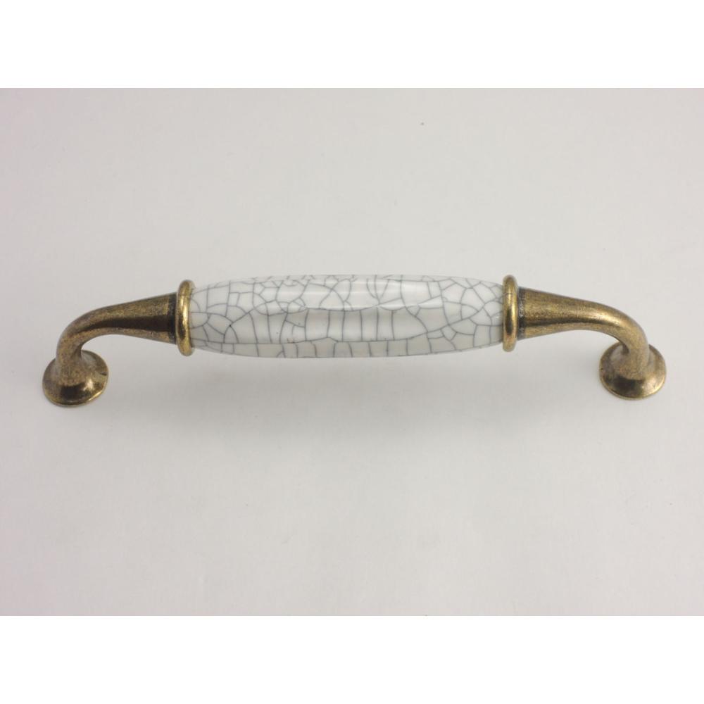 つまみ　ハンドル　アンティークブラス　１２８ｍｍ　４１１８Ｃ