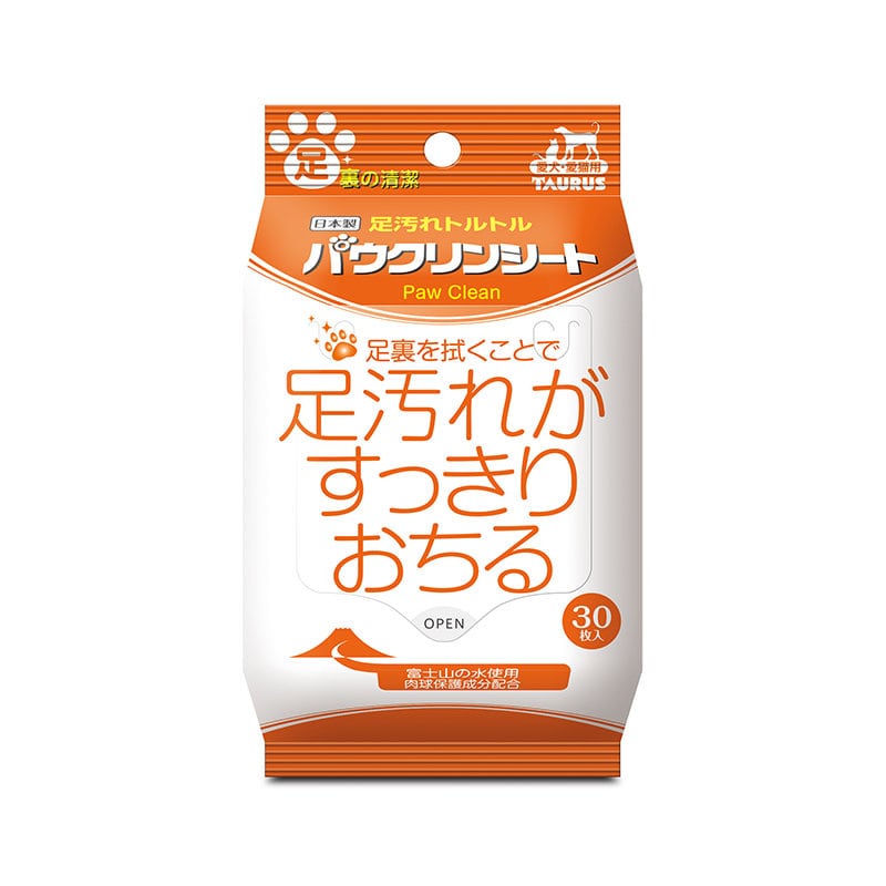 トーラス　パウクリンシート　愛犬・愛猫用　３０枚入り
