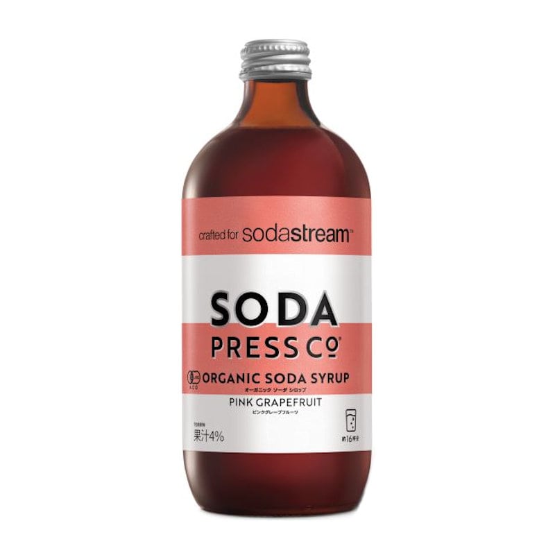 ソーダストリーム　シロップ　ピンクグレープフルーツ　ＳＳＳ０１０１