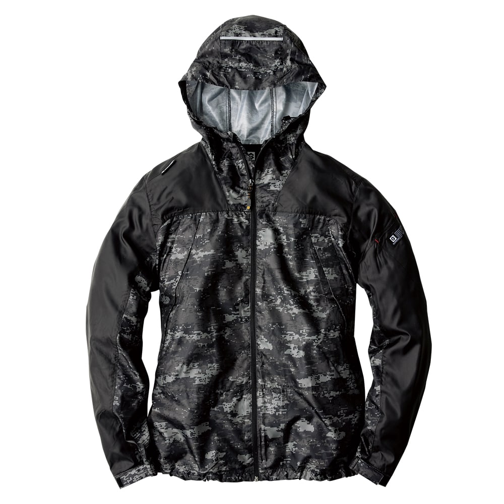 コーコス信岡　ミリタリーパーカー　ドットグレー　ＬＬ　Ｇ－７０２０