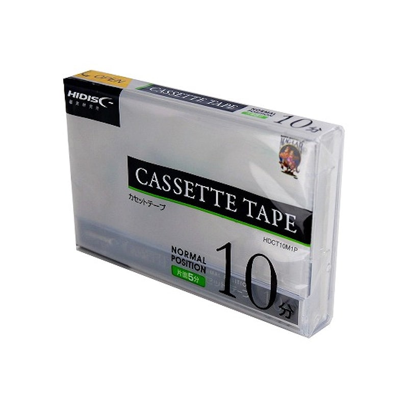 ＨＩＤＩＳＣ　音楽用カセットテープ　１０分１本