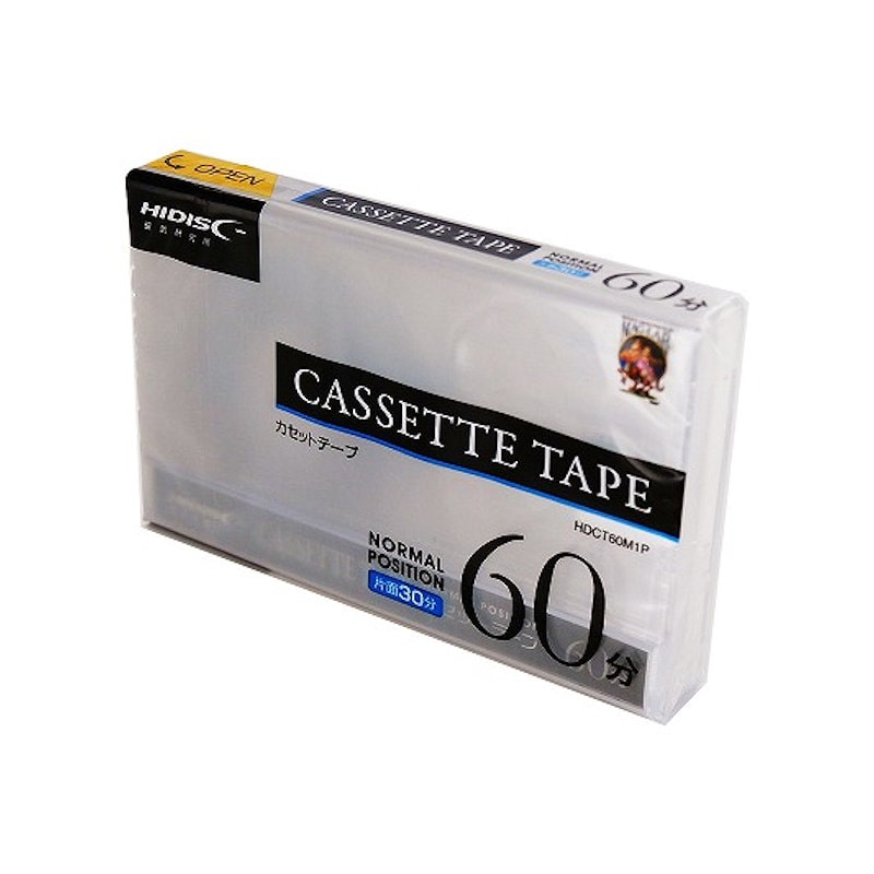 ＨＩＤＩＳＣ　音楽用カセットテープ　６０分１本