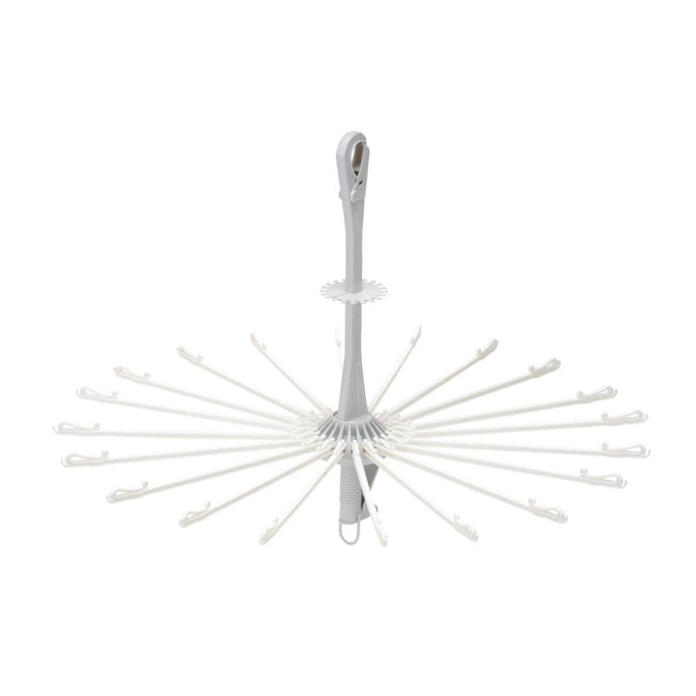 アテーナライフ　パラソルハンガー　２０アーム　グレー