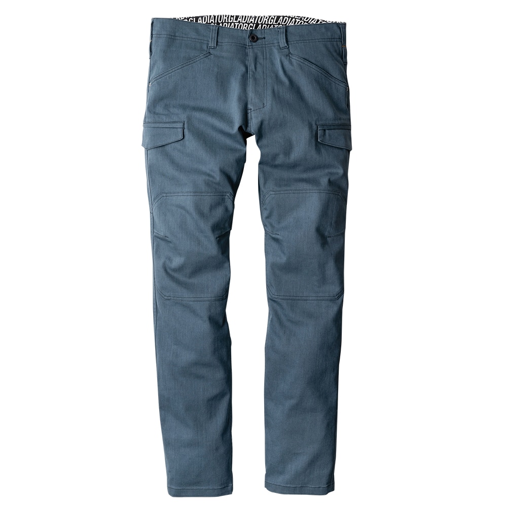ストレッチカーゴパンツ　ブルー　Ｍ　ＧＡ３９２５