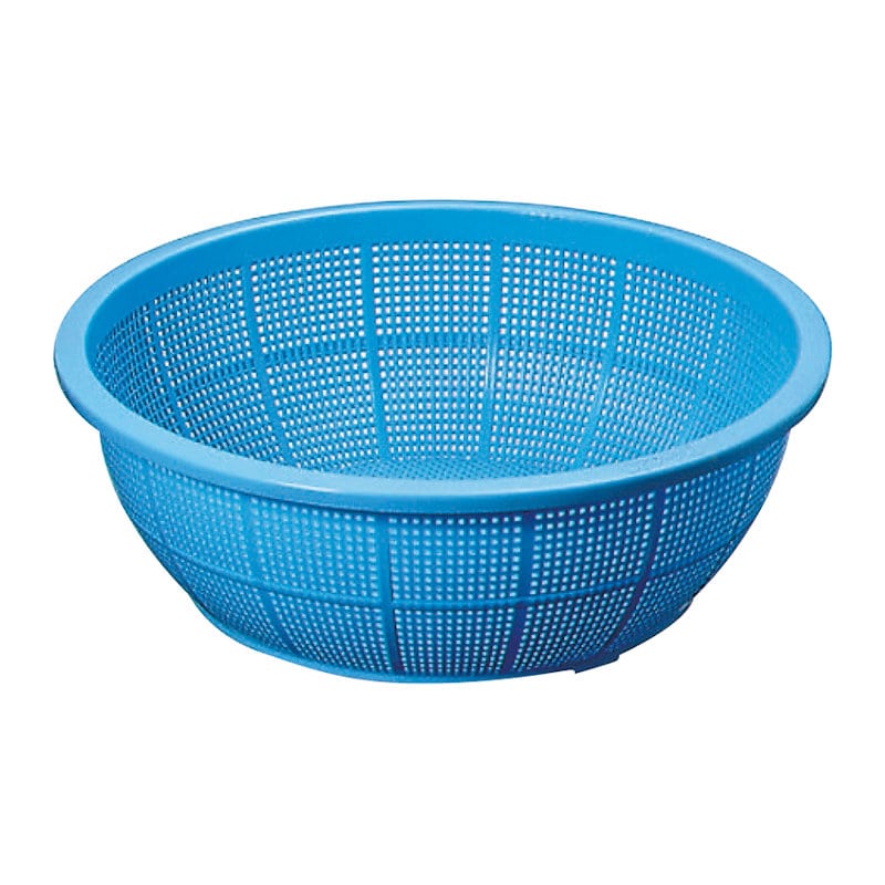 イケダ　ＤＸ丸　ザル　（ブルー）　＃４２０