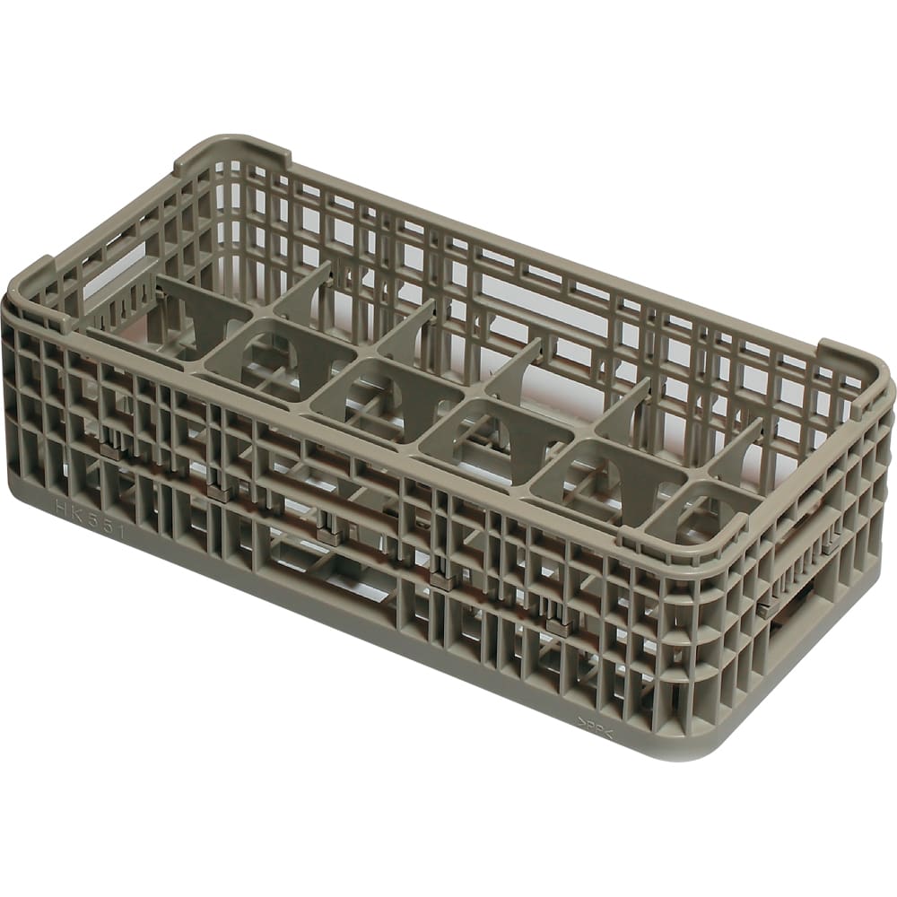 石川樹脂工業　洗浄ラック　１８仕切　ハーフ　ＨＫ－２２１－１８