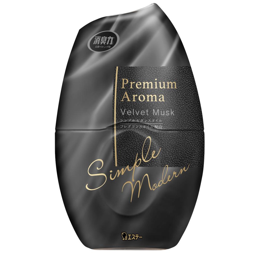 エステー　お部屋の消臭力　プレミアムアロマ　ベルベットムスク　４００ｍＬ