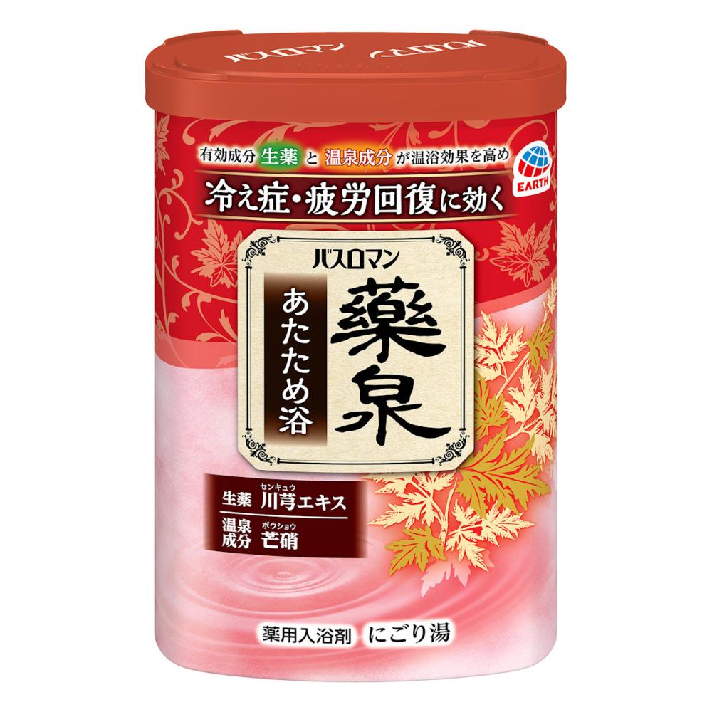 アース製薬　バスロマン　薬泉　あたため浴　６００ｇ
