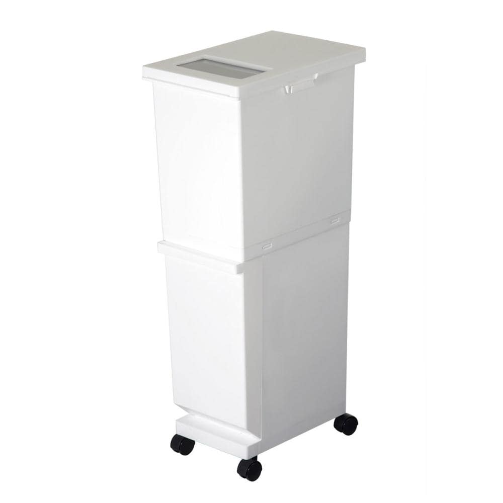 ユニード　分別スリム２段　ホワイト　５５Ｓ