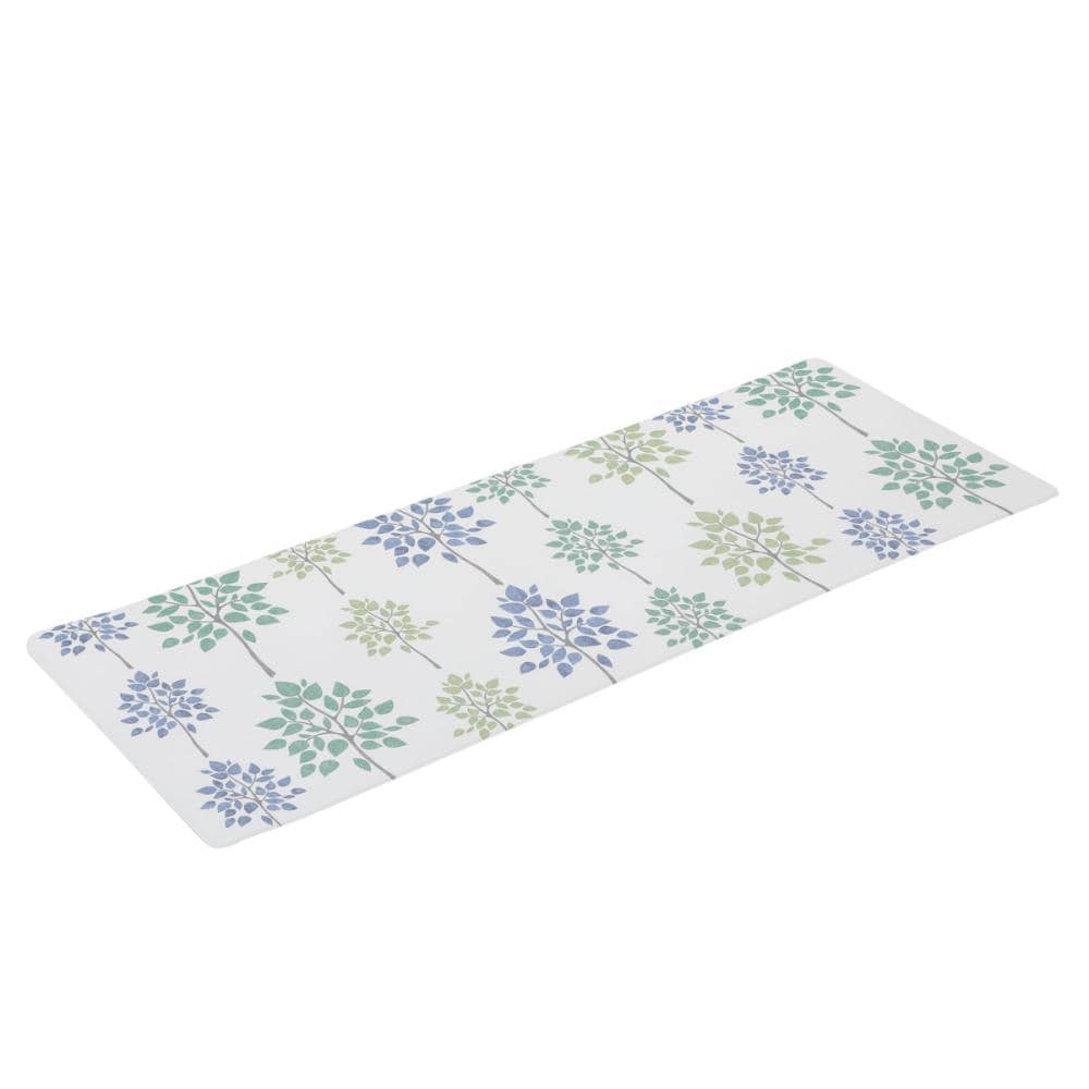 アテーナライフ　お掃除らくらくキッチンマット　リーフ　４５×１２０ｃｍ