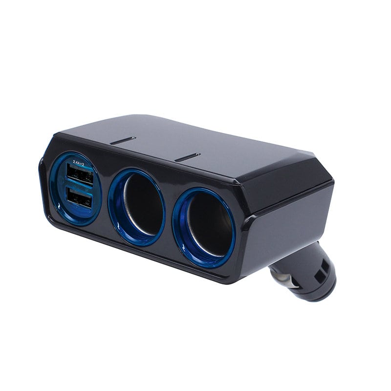 槌屋ヤック　ＵＳＢツインソケット４．８Ａ　ディレクション　１２／２４Ｖ　ＣＥ－４８８