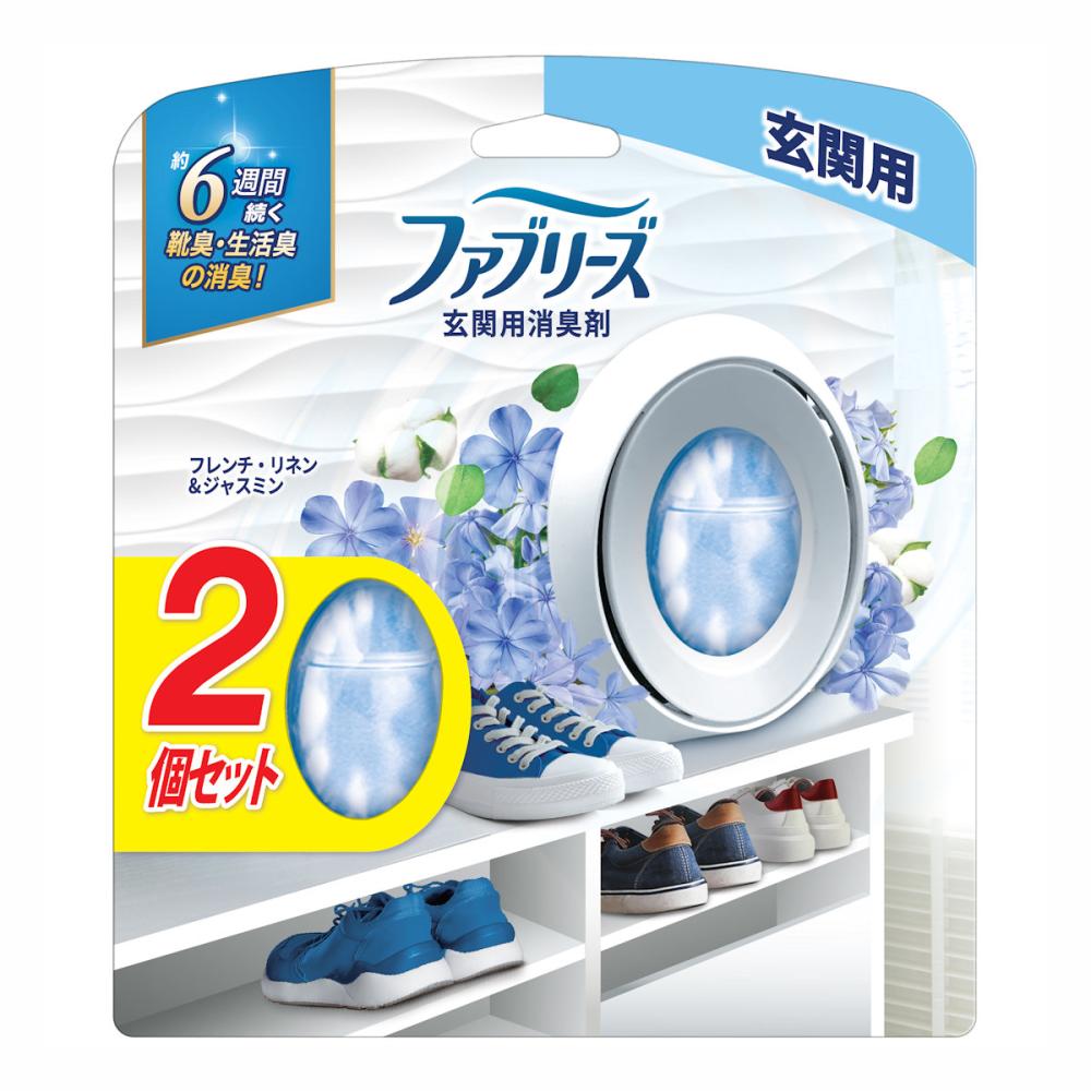 Ｐ＆Ｇ　ファブリーズ　消臭芳香剤　玄関用　フレンチ・リネン＆ジャスミン　７ｍＬ×２