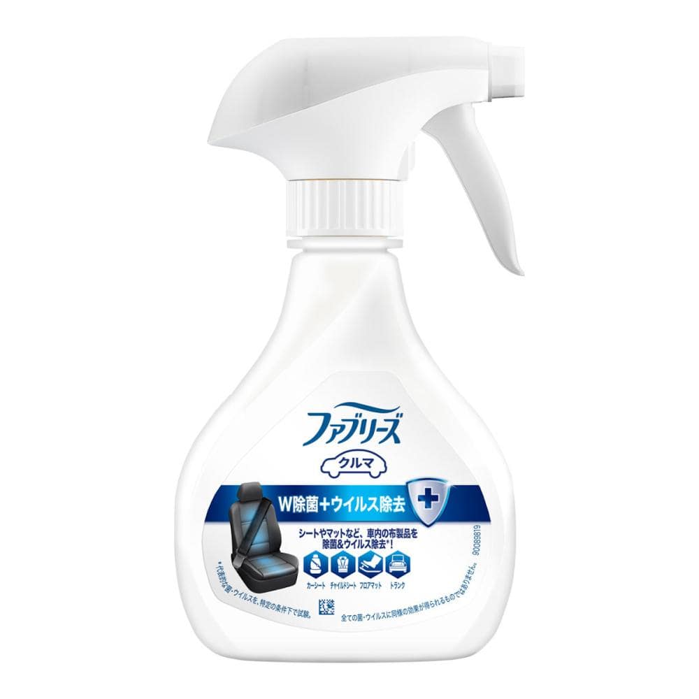 Ｐ＆Ｇ　クルマ用ファブリーズＷ除菌　ウイルス除去成分最高レベル　２１０ｍL