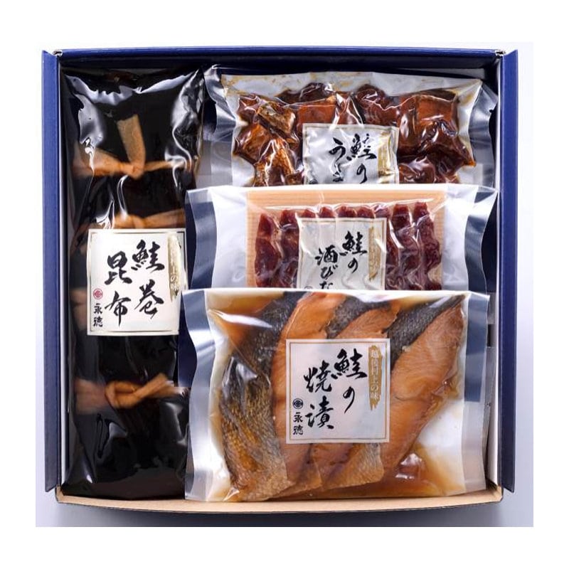 永徳　鮭の酒びたし・惣菜詰合せ　ＮＭ－０４