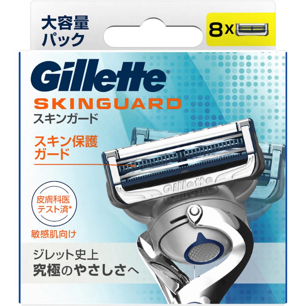 Ｐ＆Ｇ　スキンガード　マニュアル　替刃　８個入り