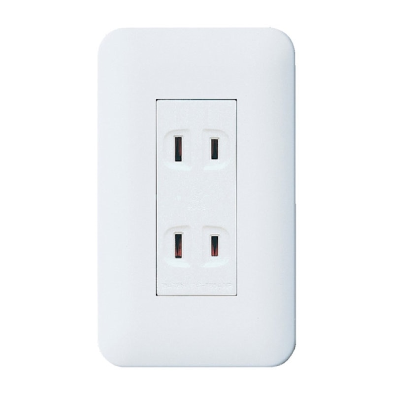 ワイド埋込ダブルコンセント　ＷＴＰ１５０２ＭＷＰ０５Ｐ