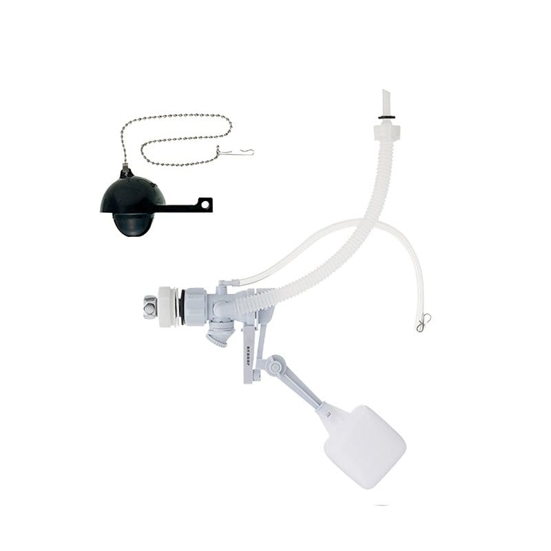 ＳＡＮＥＩ（サンエイ）　トイレロータンク修繕セット　スリムタップとゴムフロートのセット　Ｖ５６Ｓ