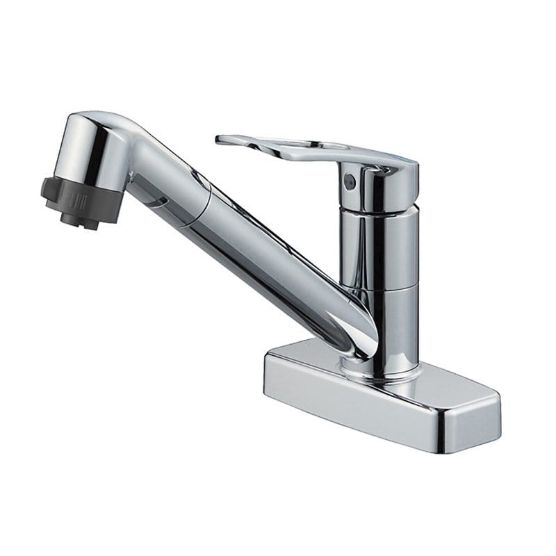 ＳＡＮＥＩ（サンエイ）シングル台付切替シャワー混合栓　寒冷地用　Ｋ７７１１ＭＥＫ－１３