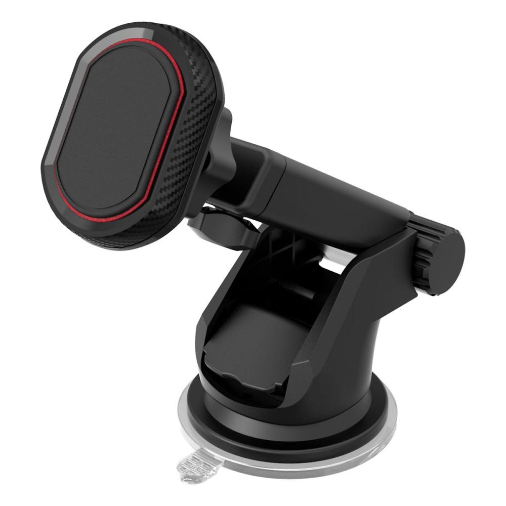 多摩電子　スマホ用マグネットホルダー吸盤　カーボン