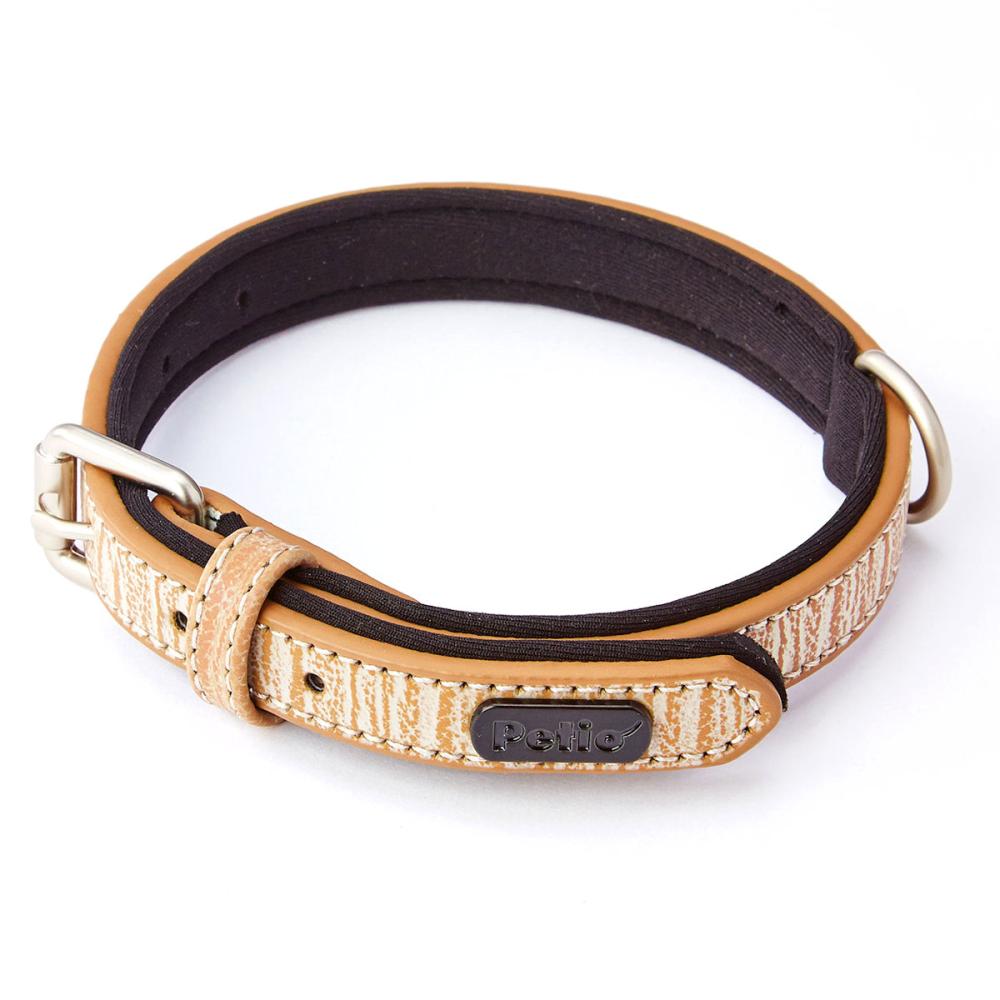 ペティオ　犬用首輪　フラッシュカラー　Ｓ　レザーブラウン