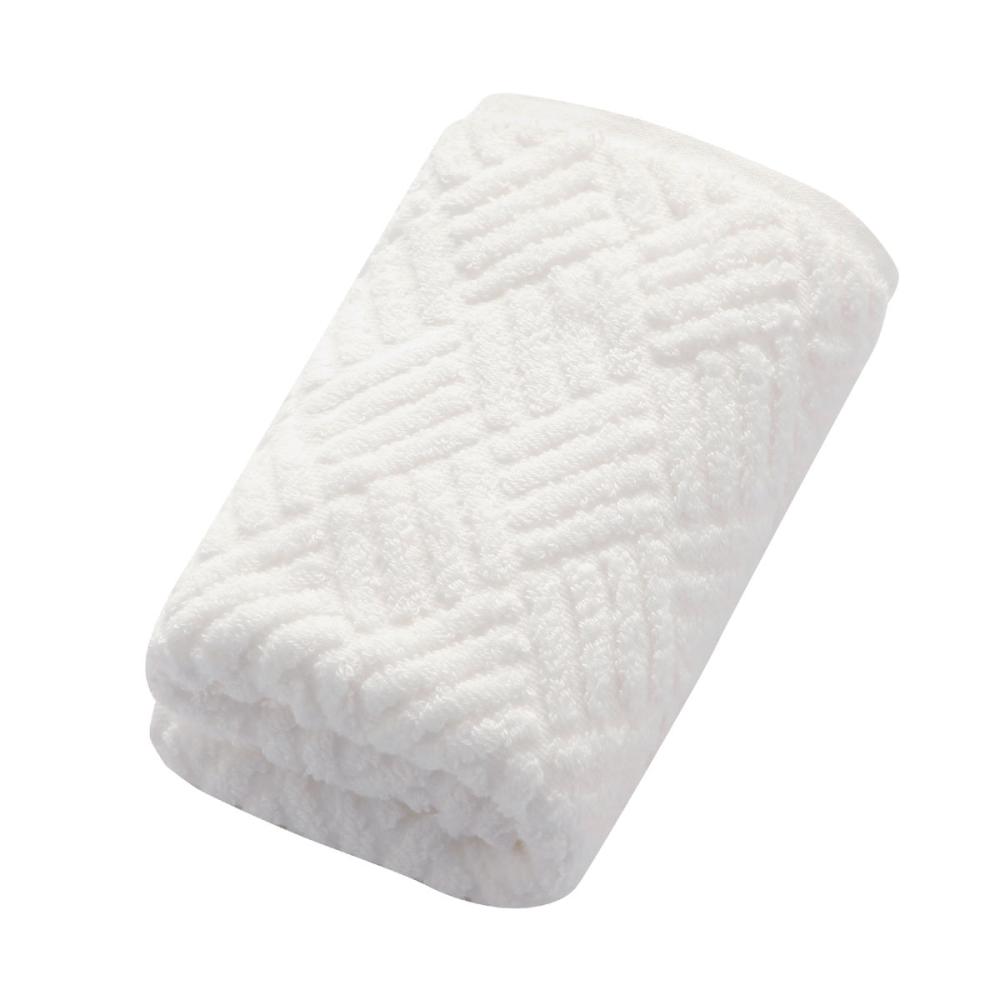 アテーナライフ　柔らかフェイスタオル　ホワイト　３４×８０ｃｍ